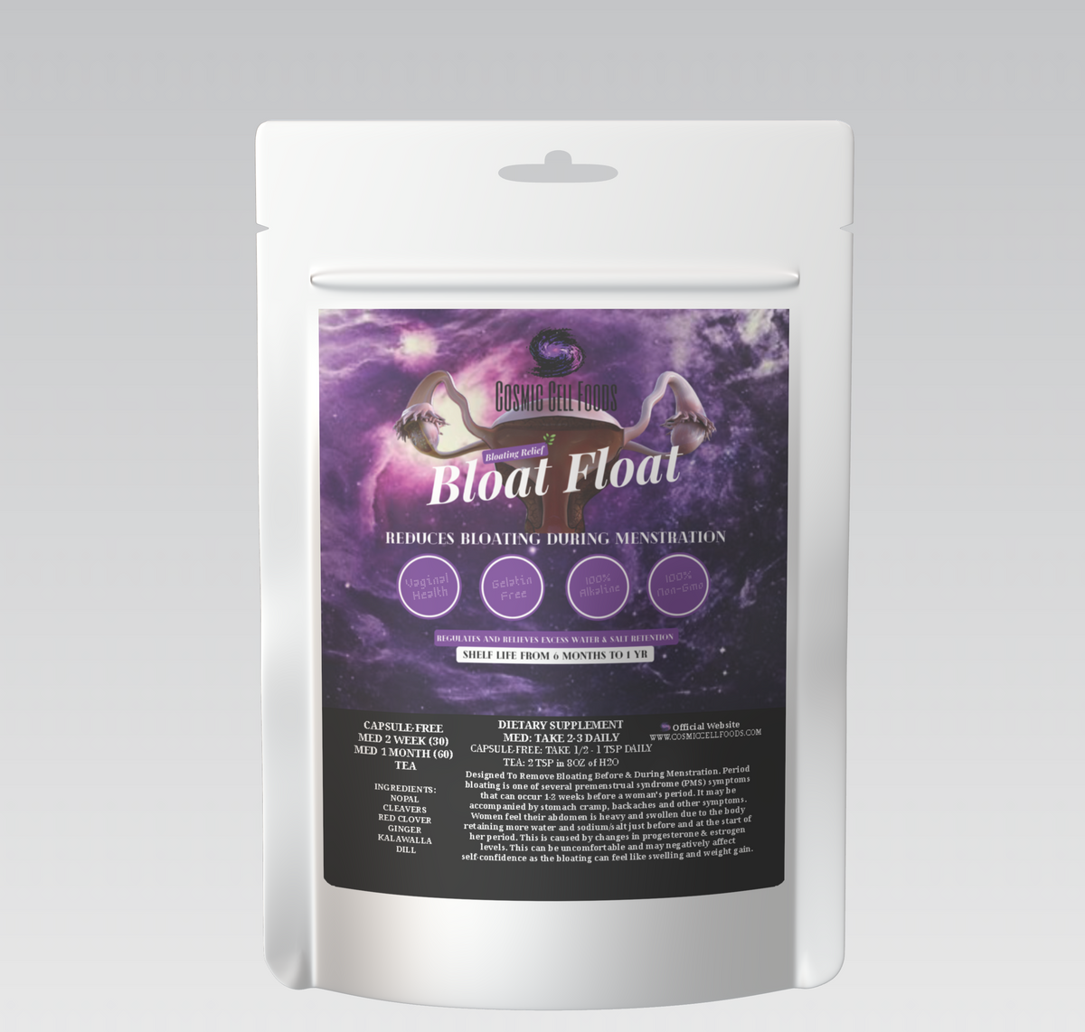 [HOLIDAY SPECIAL] Bloat Float - Designed To Remove Bloating Before & During Menstration - Alkaline Feminine Heaven