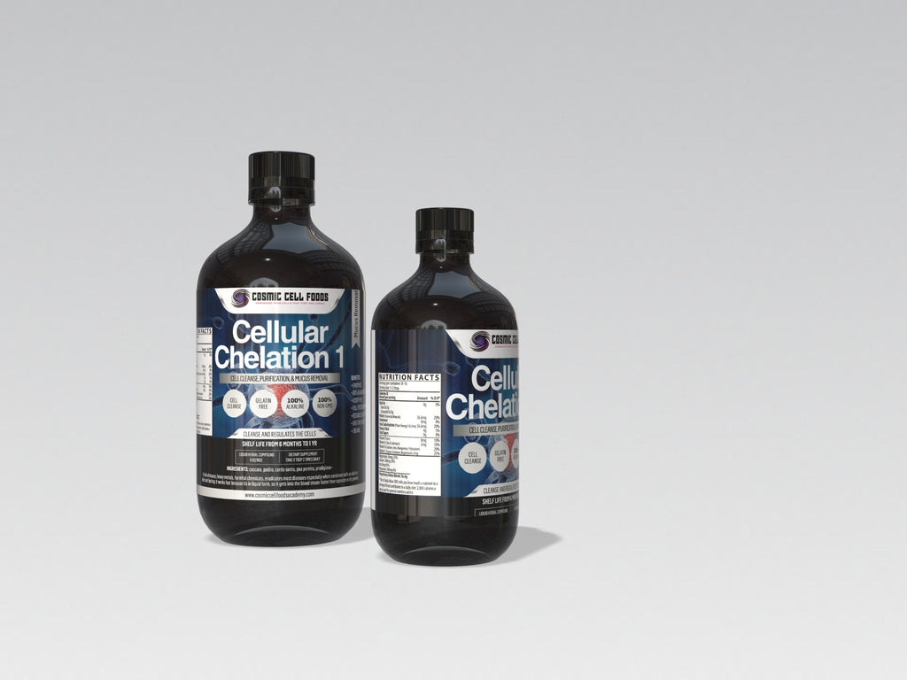 CELLULAR CHELATION 1 - CELLULAR DETOX & REPAIR | MUCUS & HEAVY METAL REMOVAL - The Cosmic Chef