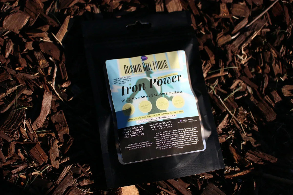 [HOLIDAY DEALS 90% OFF] IRON POWER BUNDLE - FAST ACTING ENERGY & BLOOD PURIFICATION - The Cosmic Chef