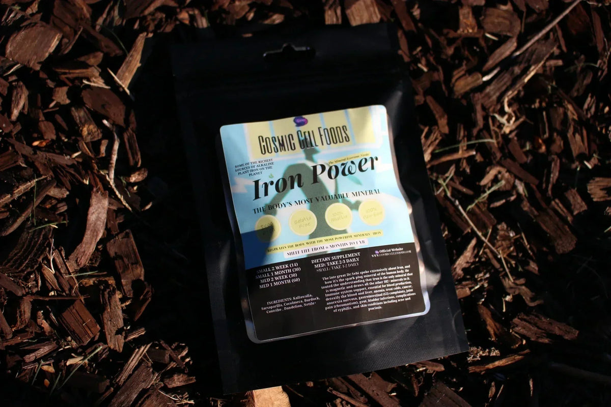 IRON POWER BUNDLE - FAST ACTING ENERGY & BLOOD PURIFICATION - The Cosmic Chef